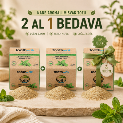 3x Naneli Misvak Tozu